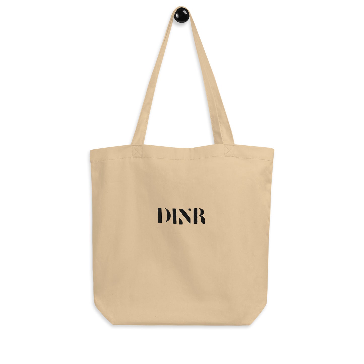 DINR Eco Tote Bag Tan & Black