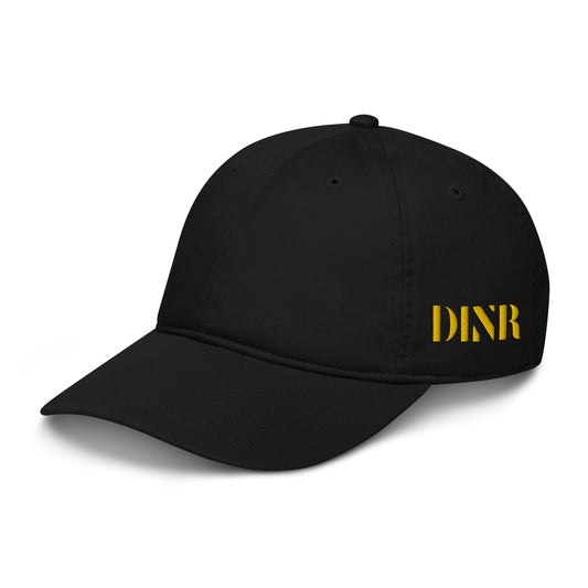 DINR Classic Gold Organic Dad Hat